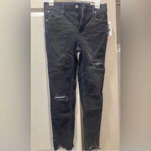 Free people jeans color-gray.  Size-4